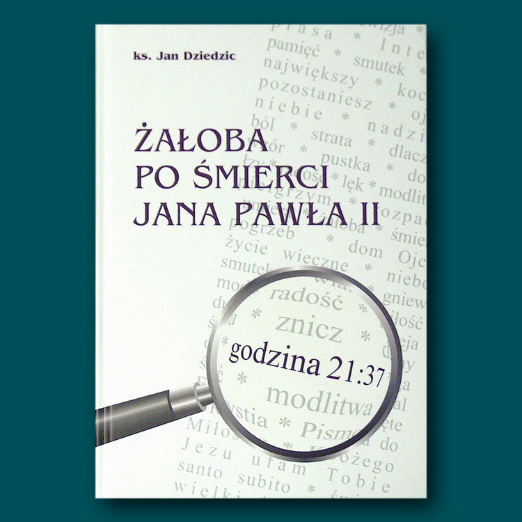 <br>
Ks. Jan Dziedzic * Żałoba po śmierci Jana Pawła II<br>
Kraków 2009 * ISBN 978-83-7438-202-1